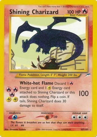 Shining Charizard — Neo Destiny