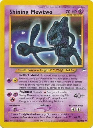 Shining Mewtwo — Neo Destiny