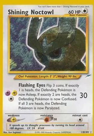 Shining Noctowl — Neo Destiny
