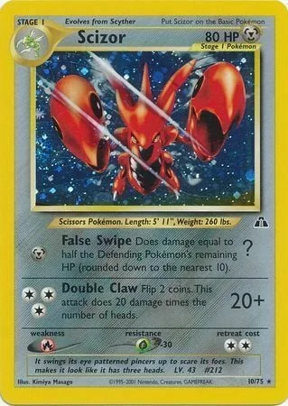 Scizor — Neo Discovery