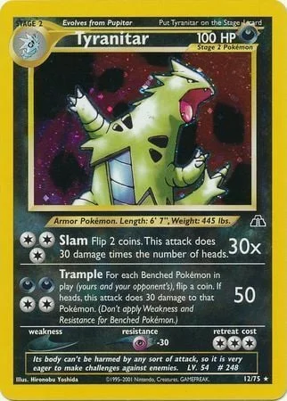Tyranitar — Neo Discovery