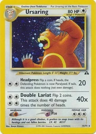Ursaring — Neo Discovery