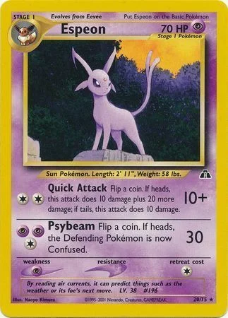 Espeon — Neo Discovery