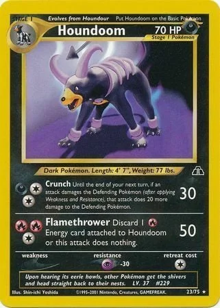 Houndoom — Neo Discovery
