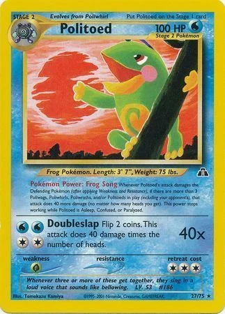 Politoed — Neo Discovery