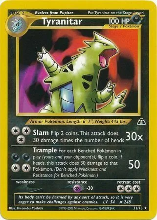 Tyranitar — Neo Discovery
