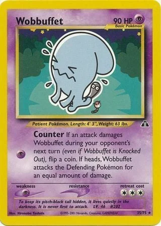 Wobbuffet — Neo Discovery
