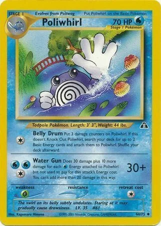 Poliwhirl — Neo Discovery