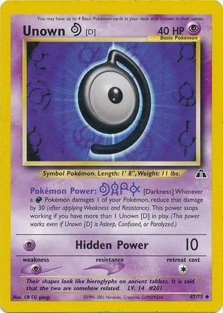 Unown [D] — Neo Discovery