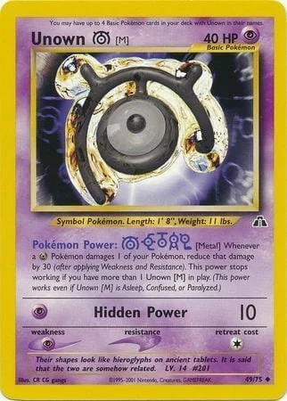 Unown [M] — Neo Discovery