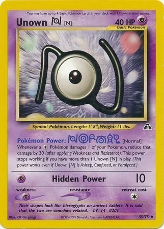Unown [N] — Neo Discovery