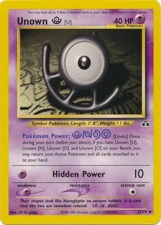 Unown [U] — Neo Discovery