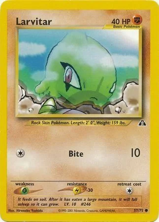 Larvitar — Neo Discovery
