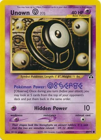 Unown O — Neo Discovery