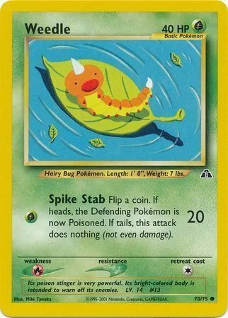 Weedle — Neo Discovery