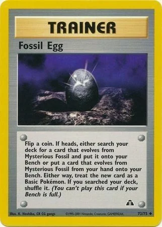 Fossil Egg — Neo Discovery