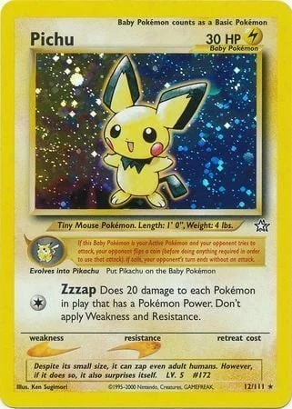Pichu — Neo Genesis