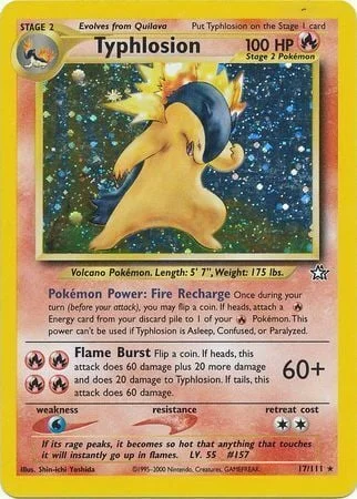 Typhlosion — Neo Genesis