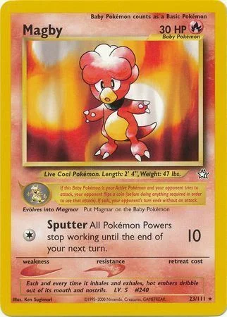 Magby Lv.5 — Neo Genesis