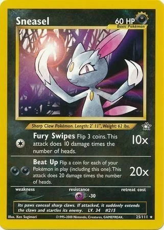 Sneasel — Neo Genesis