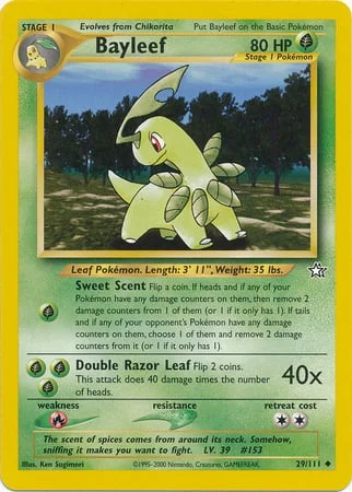 Bayleef — Neo Genesis