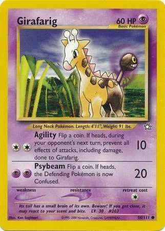Girafarig — Neo Genesis
