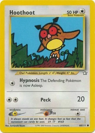 Hoothoot — Neo Genesis