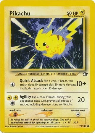 Pikachu — Neo Genesis