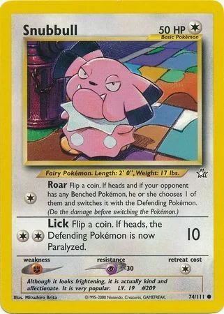 Snubbull — Neo Genesis