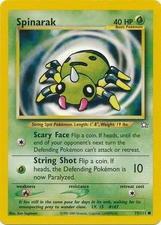Spinarak — Neo Genesis