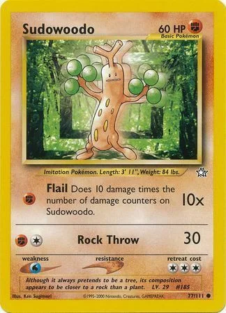 Sudowoodo — Neo Genesis
