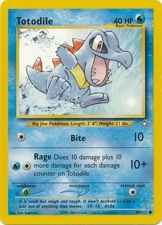 Totodile — Neo Genesis