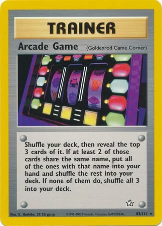Arcade Game — Neo Genesis