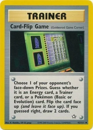 Card-Flip Game — Neo Genesis