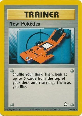 New Pokédex — Neo Genesis