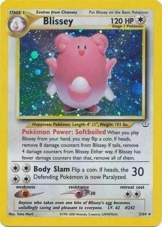 Blissey — Neo Revelation