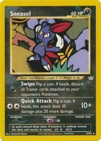 Sneasel — Neo Revelation