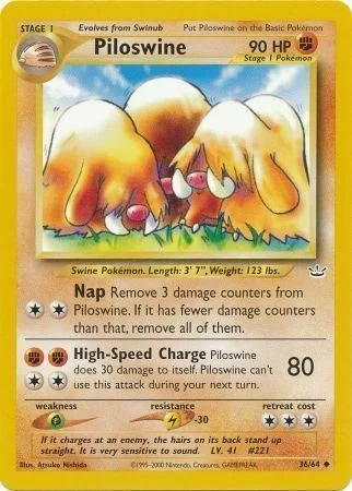 Piloswine — Neo Revelation