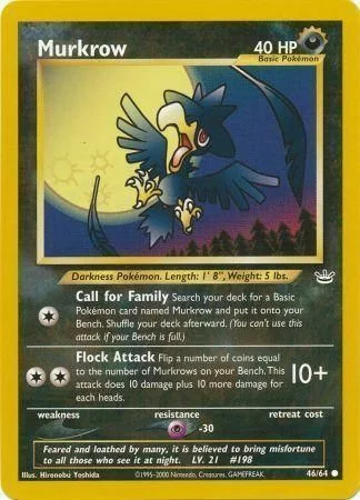 Murkrow Lv.21 — Neo Revelation
