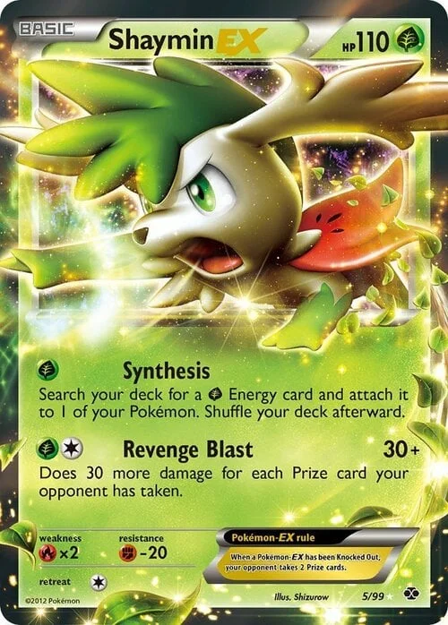 Shaymin EX — Next Destinies