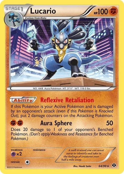 Lucario — Next Destinies
