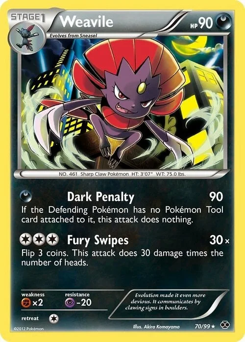 Weavile — Next Destinies