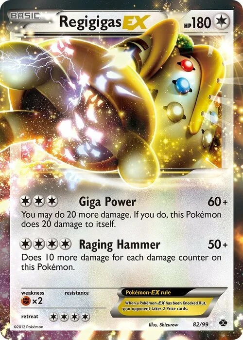Regigigas EX — Next Destinies