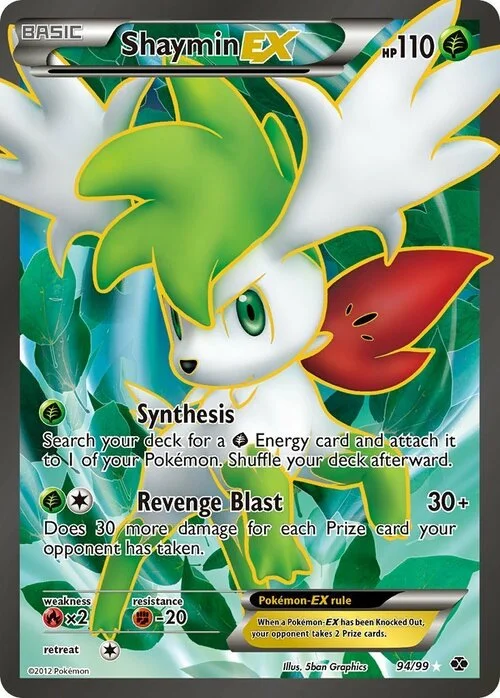 Shaymin EX — Next Destinies