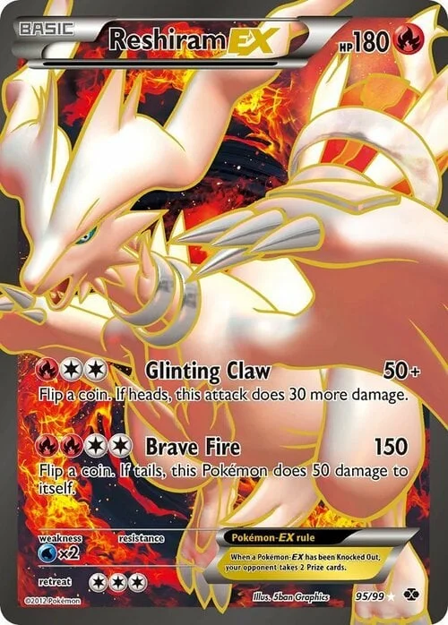 Reshiram EX — Next Destinies