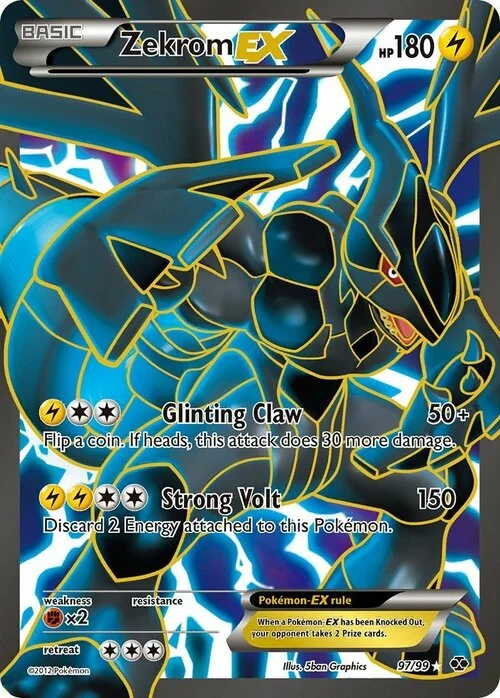 Zekrom EX — Next Destinies