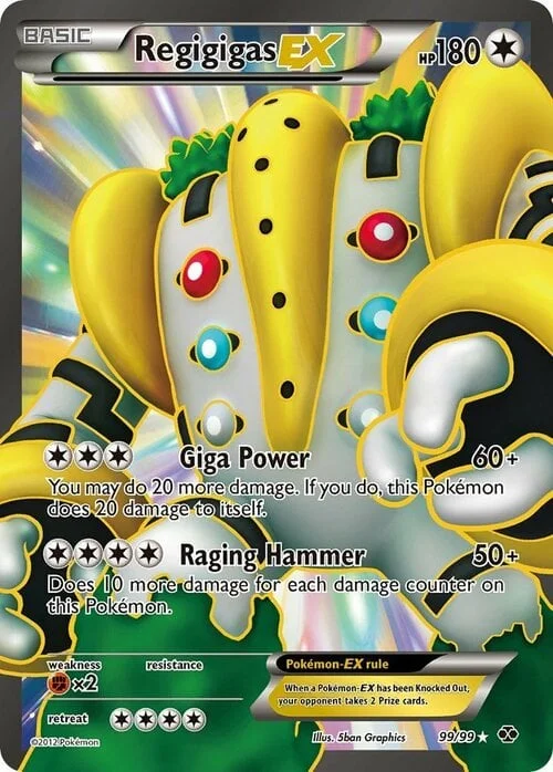 Regigigas EX — Next Destinies