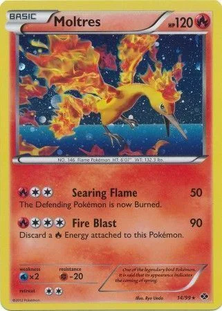 Moltres — Theme Deck & Blisters Exclusives