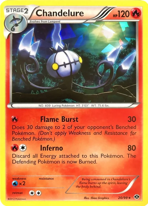 Chandelure — Theme Deck & Blisters Exclusives