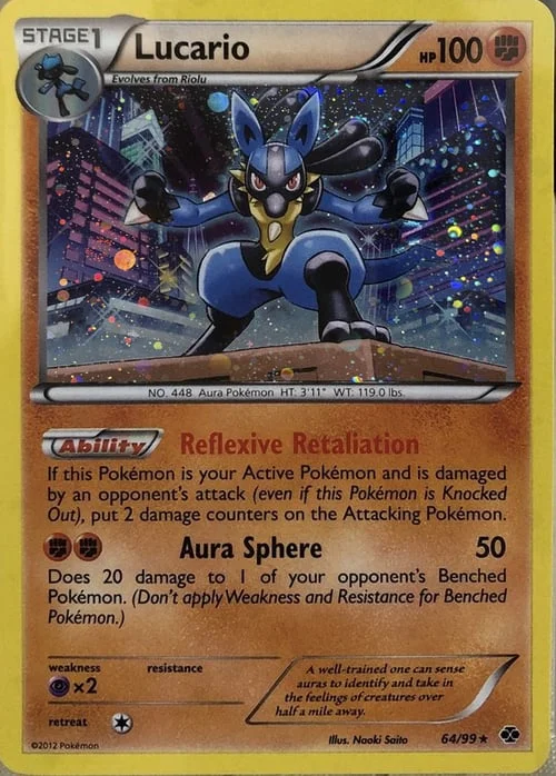Lucario — Theme Deck & Blisters Exclusives